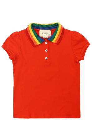Feline motif polo, zdjęcie 1 Feline motif polo od Gucci Kids